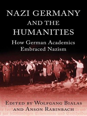 cover image of Nazi Germany and the Humanities